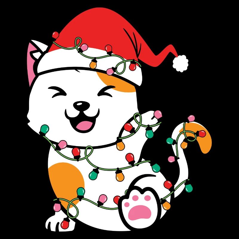 Cadeaux de chat de Noël