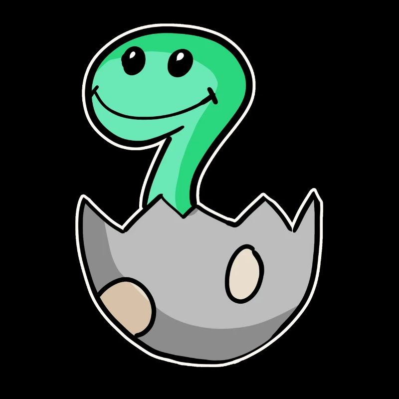 Dinosaur Egg Dino Motif