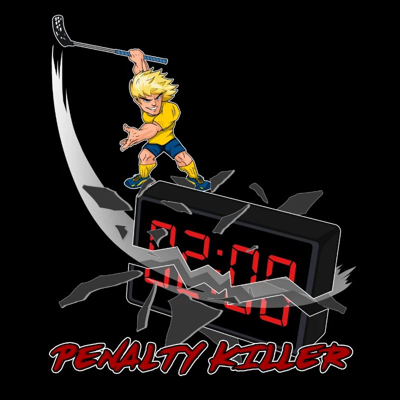 Penalty Killer Floorball v2-rouge