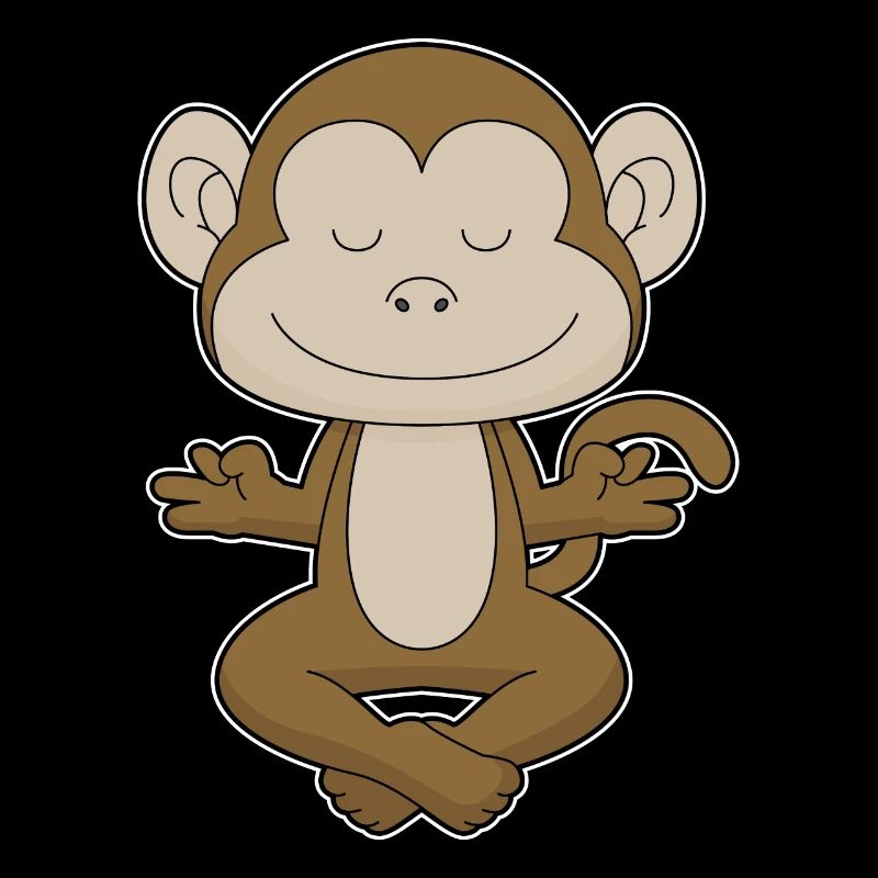 Monkey Yoga Meditation