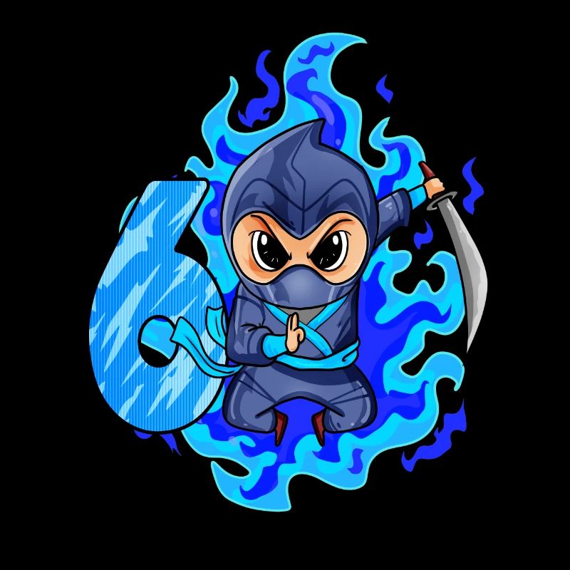6ème anniversaire garçon 6 ans ninja