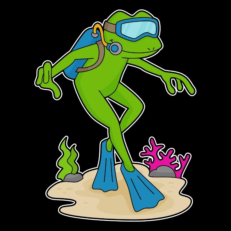 Nageoires Frog Diver