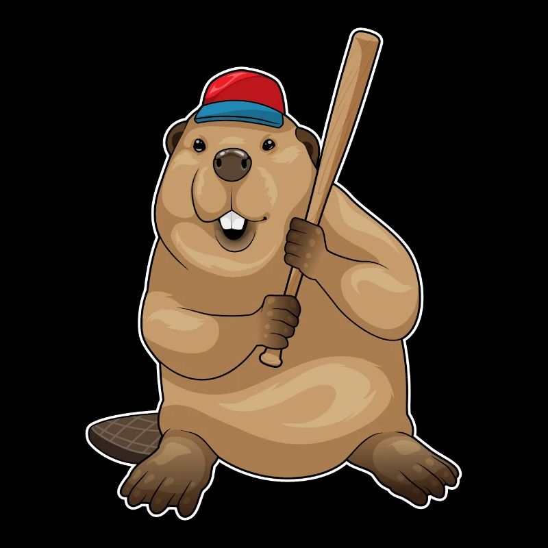 Biber Baseballschläger Baseball