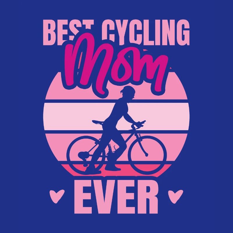 Radfahrer Mutter
