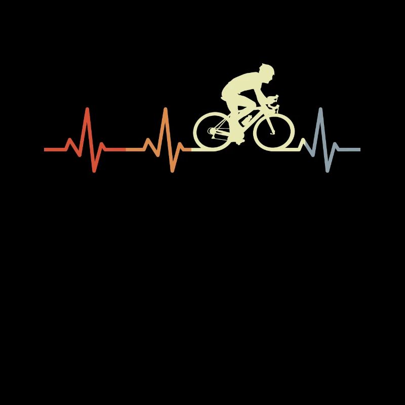 Fahrradfahrer Herzschlag