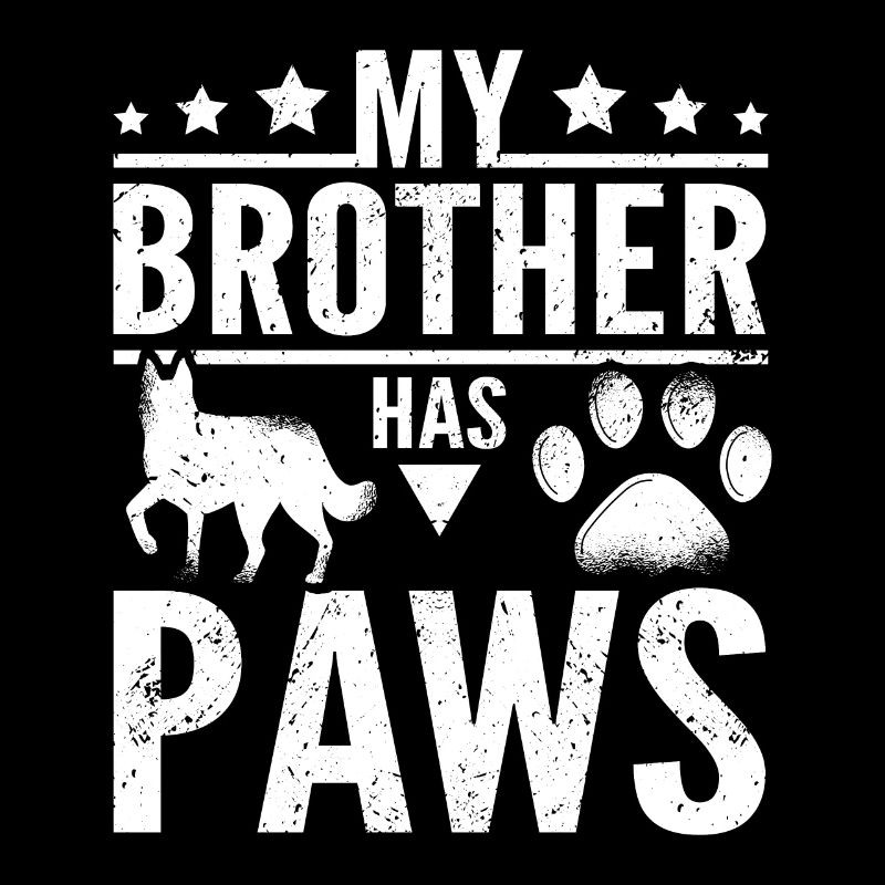 My brother has paws siberian husky