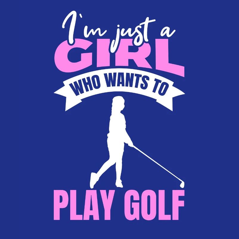 Golfer Mädchen