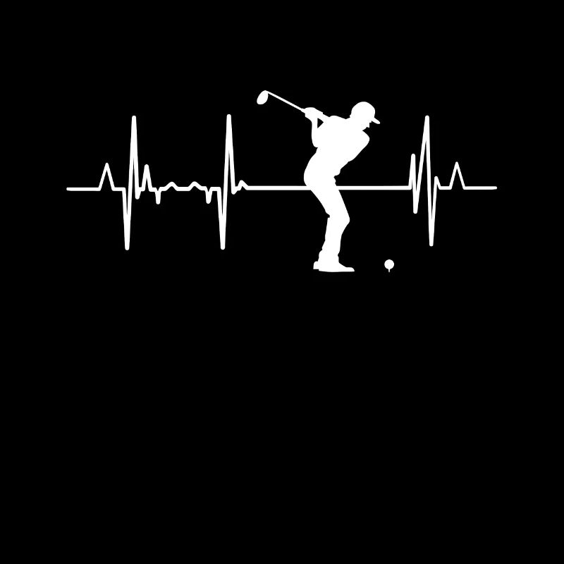 Golfspieler Herzschlag