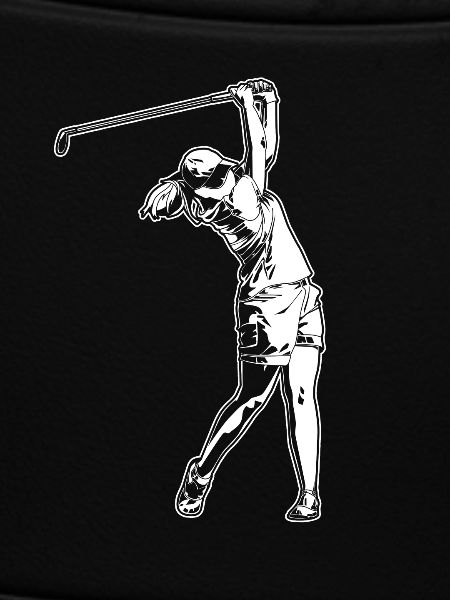 Golfer Mädchen