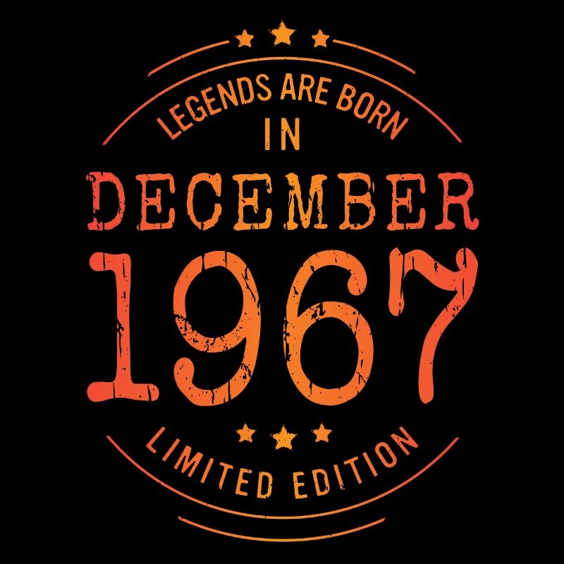 Anniversaire Décembre 1967 Edition Limitée Millésime