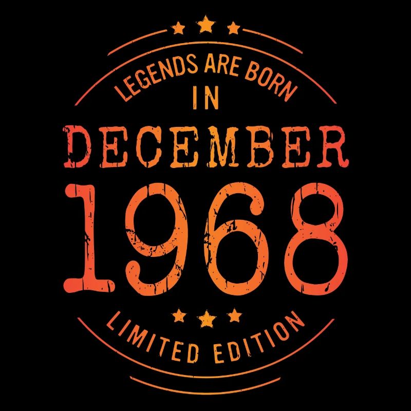 Anniversaire Décembre 1968 Edition Limitée Millésime