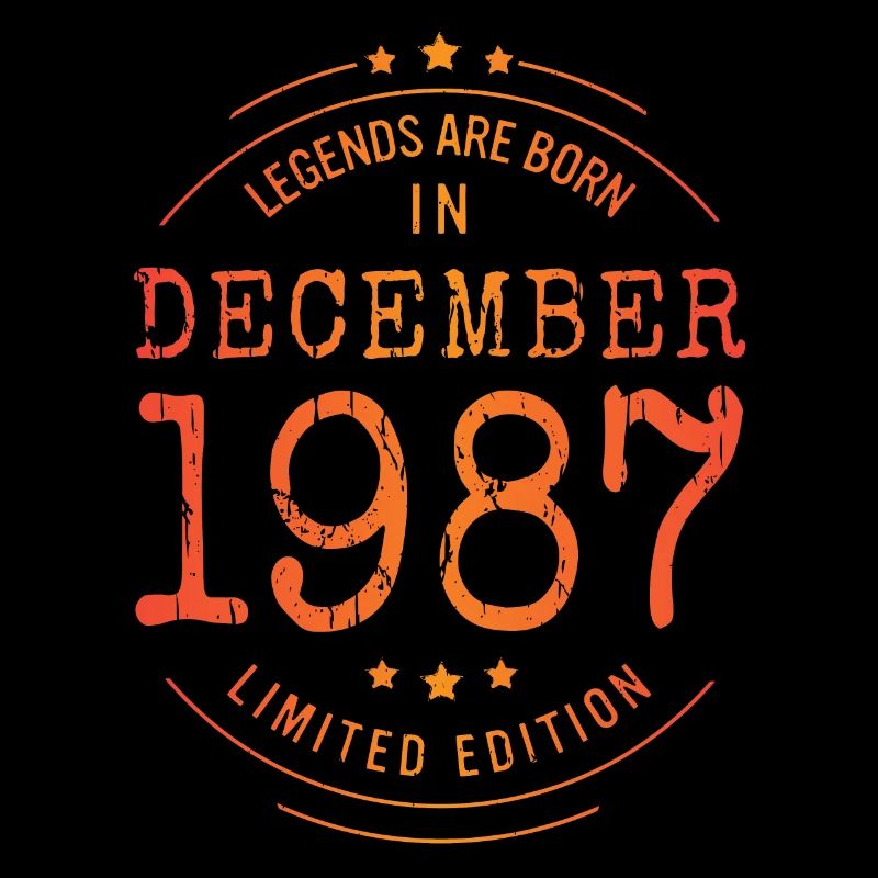 Anniversaire Décembre 1987 Edition Limitée Millésime