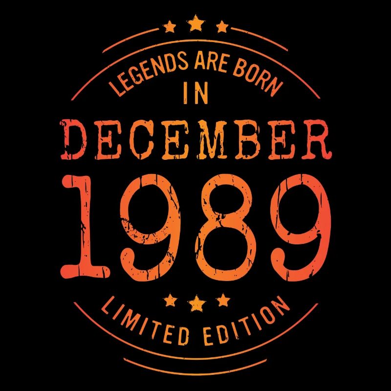 Anniversaire Décembre 1989 Edition Limitée Millésime