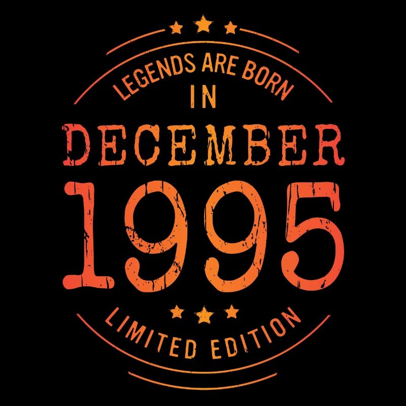 Geburtstag Dezember 1995 Limited Edition Vintage