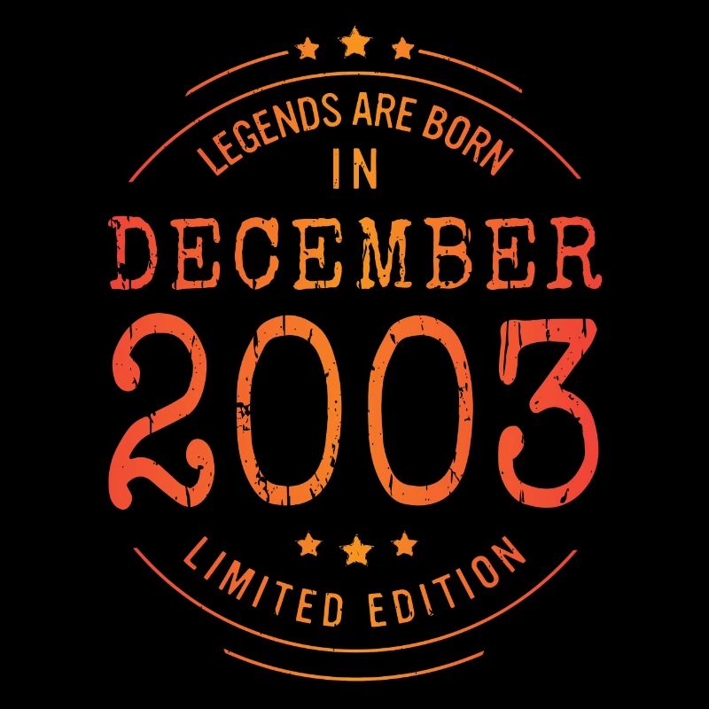 Anniversaire Décembre 2003 Edition Limitée Millésime