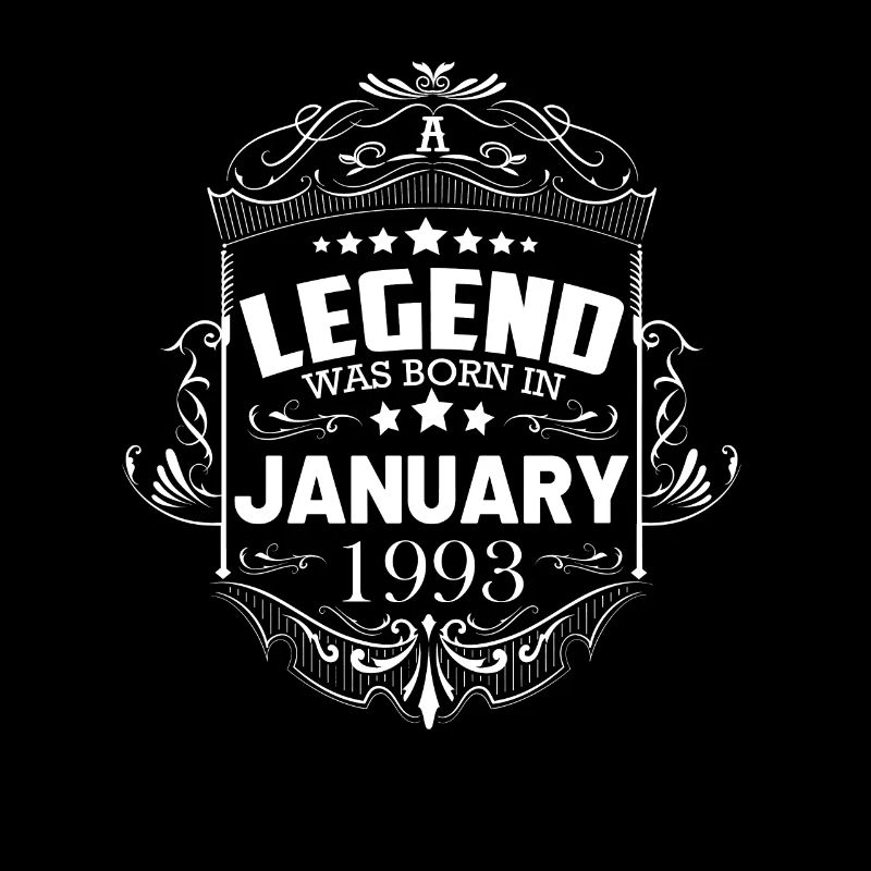 A legend was born in January 1993