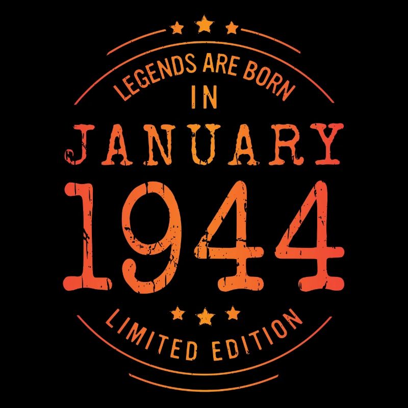 Anniversaire Janvier 1944 Edition Limitée Millésime