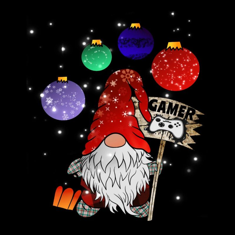 Gamer Wichtel Christmas Gnome