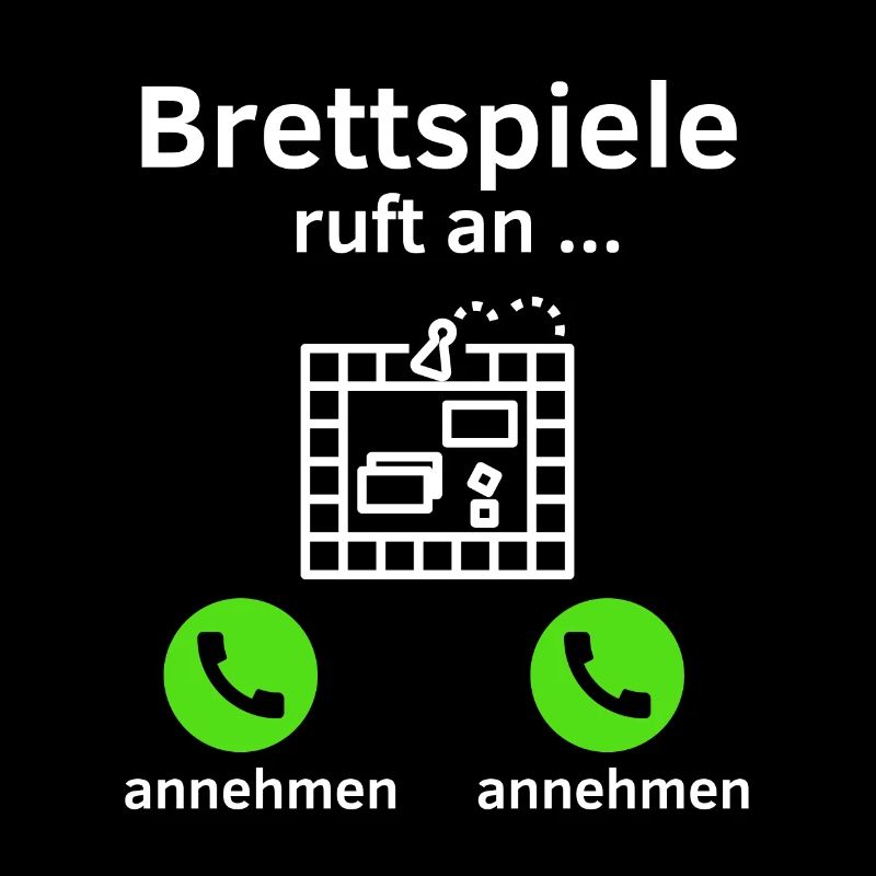 Brettspiele ruft an - annehmen oder annehmen?