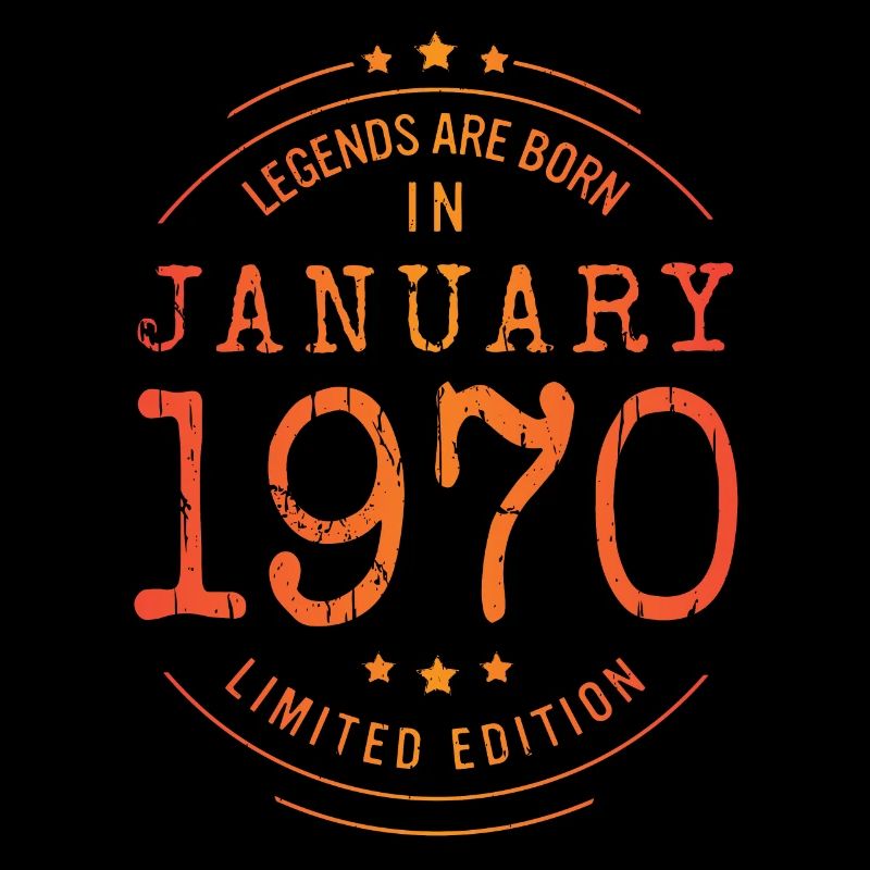 Anniversaire Janvier 1970 Edition Limitée Millésime