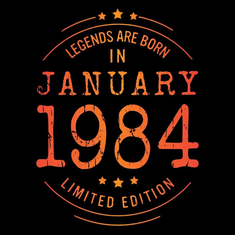 Anniversaire Janvier 1984 Edition Limitée Millésime