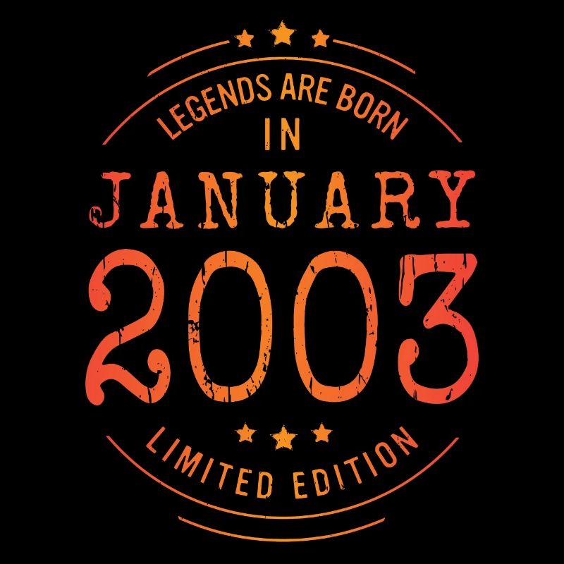 Anniversaire Janvier 2003 Edition Limitée Vintage
