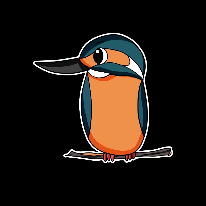 Kingfisher Oiseau bleu