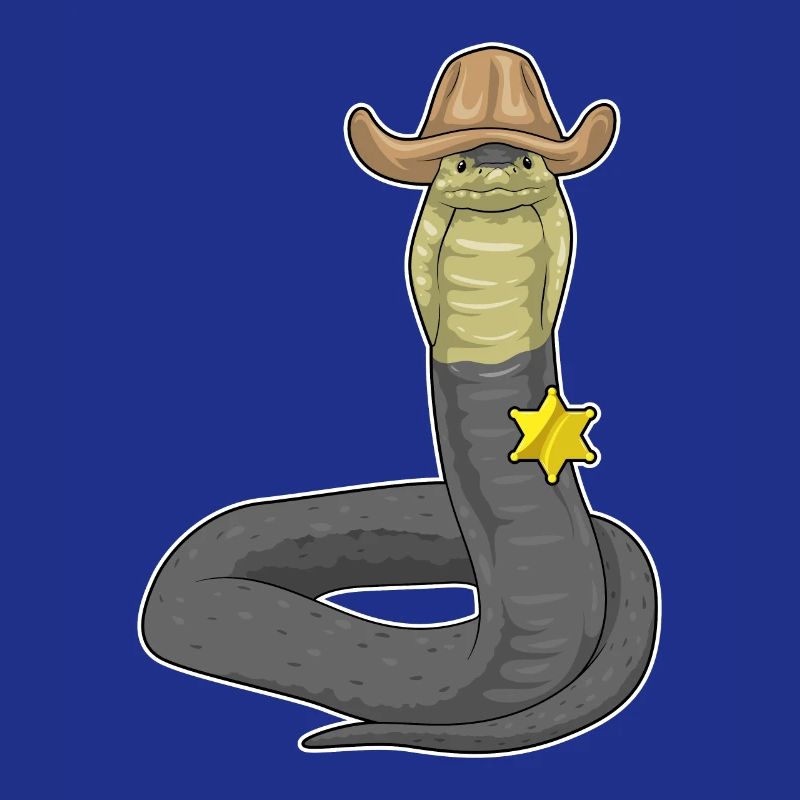 Snake Sheriff Sheriff's Hat