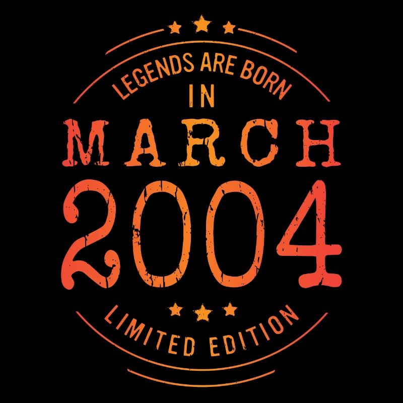 Anniversaire Mars 2004 Edition Limitée Vintage