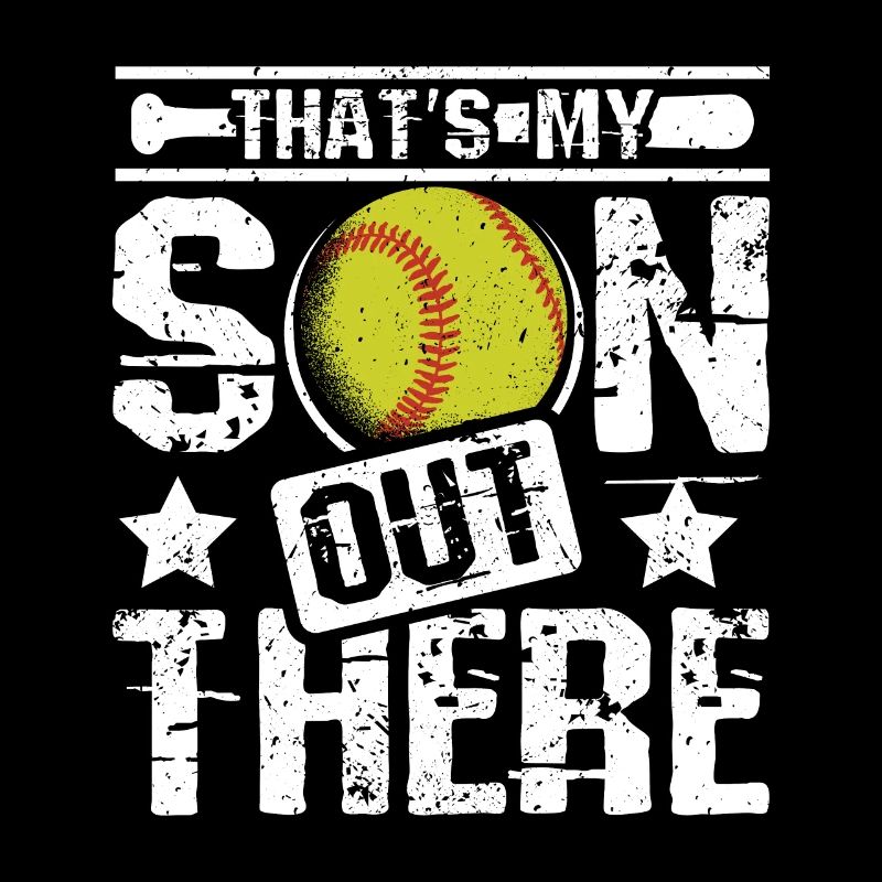 That's my son out there softball