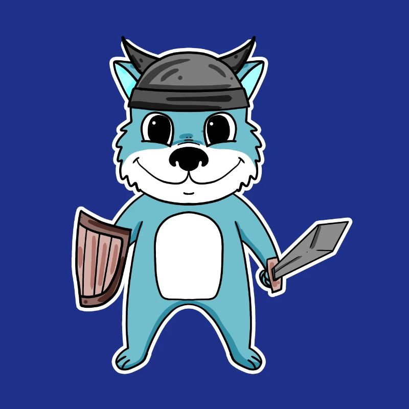 Wikinger Wolf