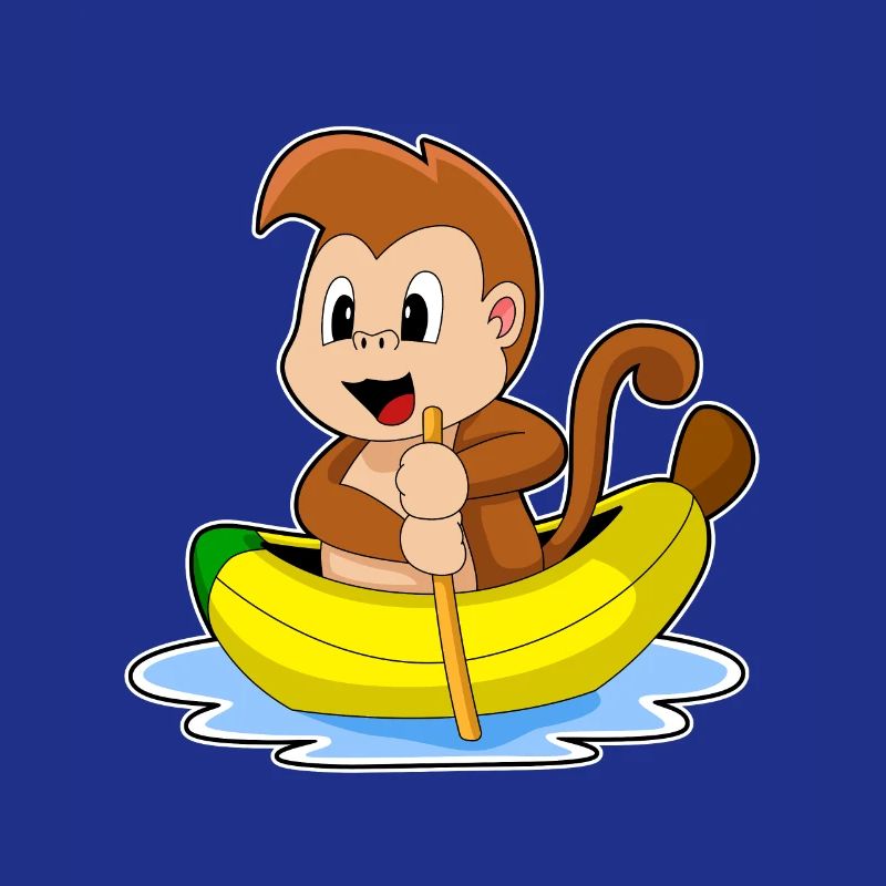 Petit bateau Singe
