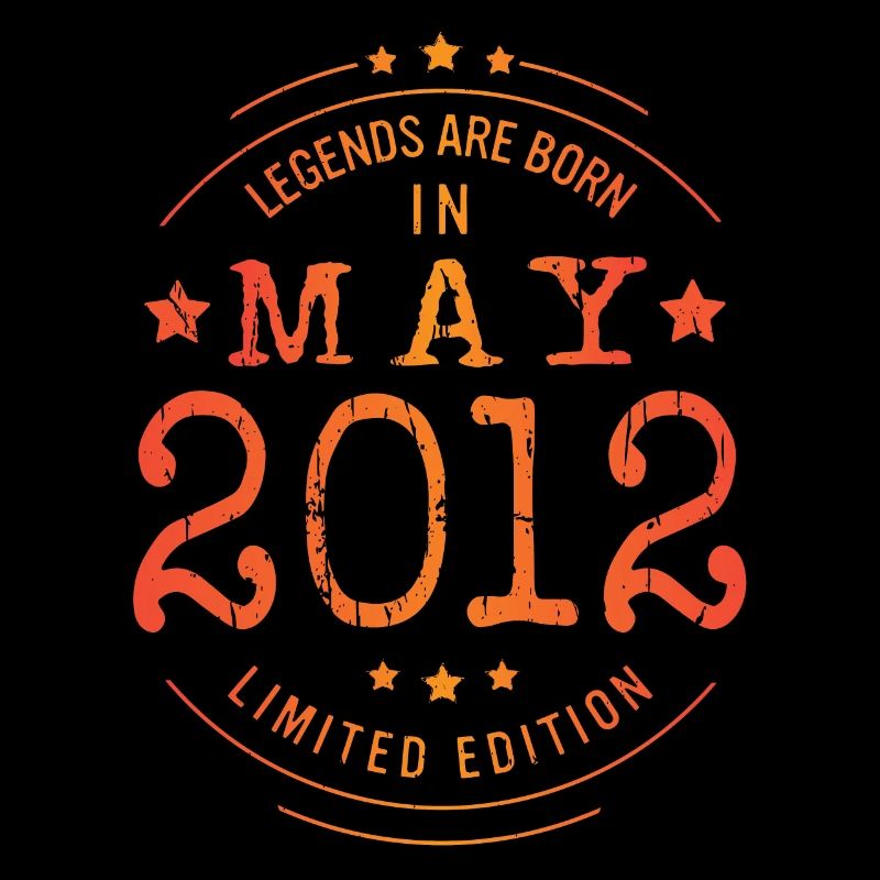 Geburtstag Mai 2012 Limited Edition Vintage