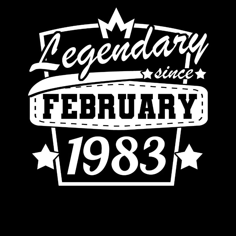 Février 1983 Anniversaire Rétro