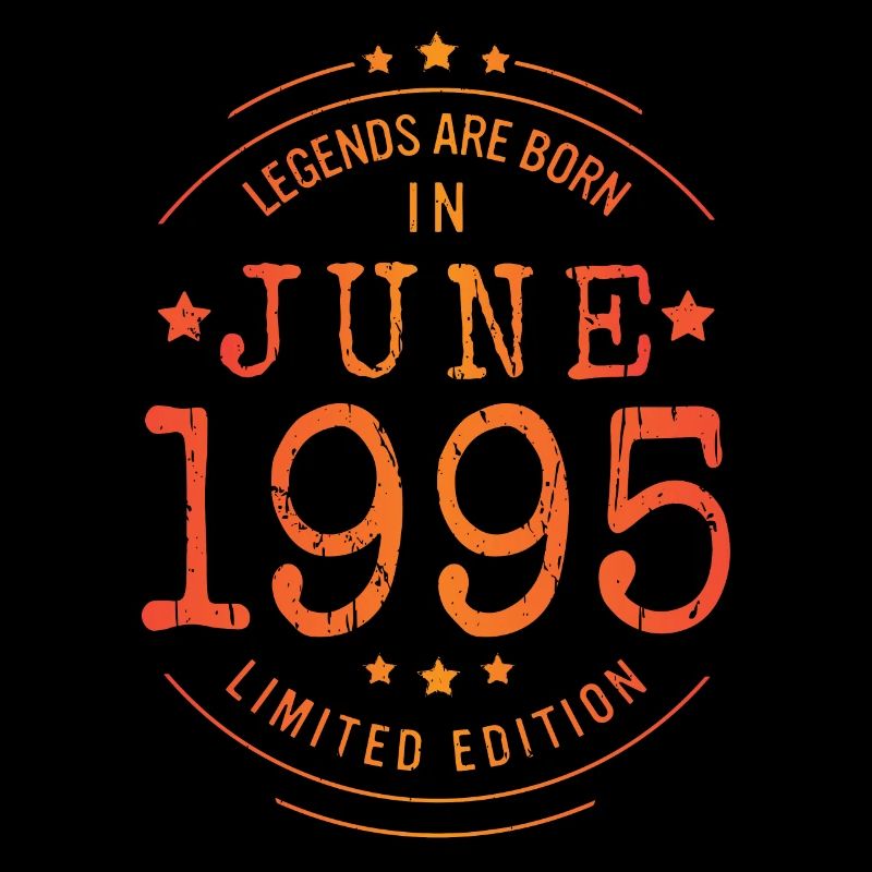 Geburtstag Juni 1995 Limited Edition Vintage