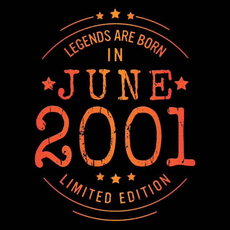 Geburtstag Juni 2001 Limited Edition Vintage
