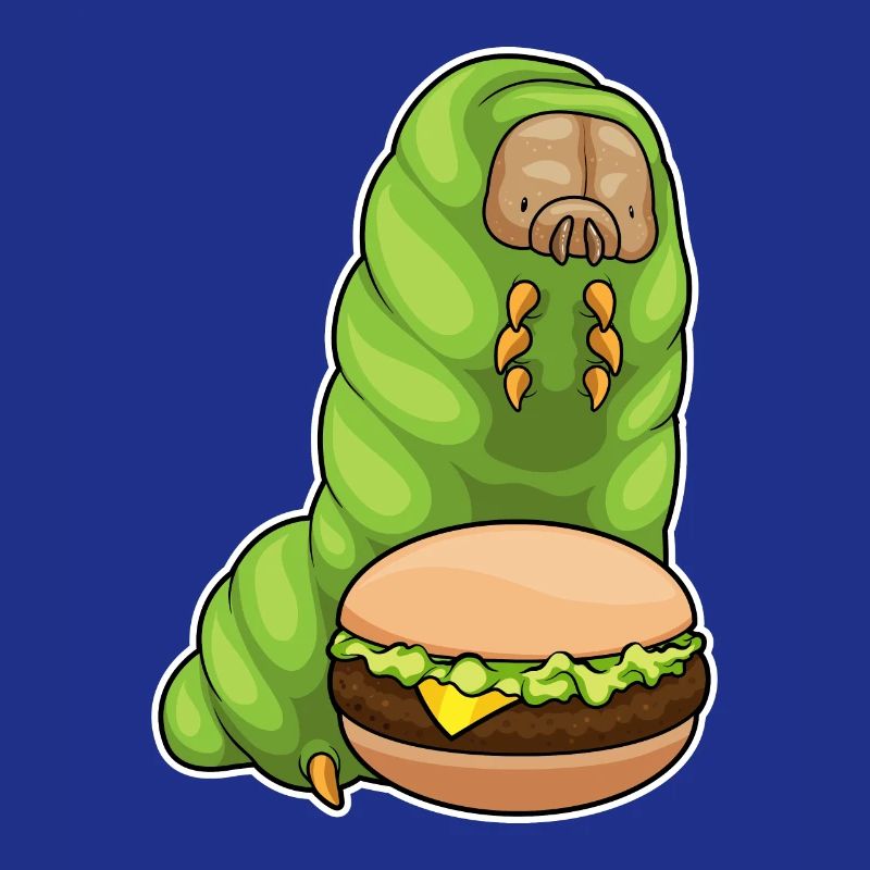 Caterpillar Cheeseburger