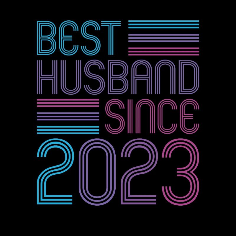 bester Ehemann seit 2023 1.Hochzeitstag