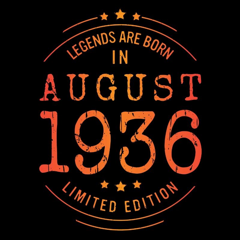Anniversaire Août 1936 Edition Limitée Millésime