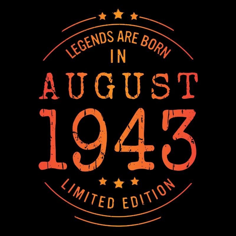 Anniversaire Août 1943 Edition Limitée Millésime