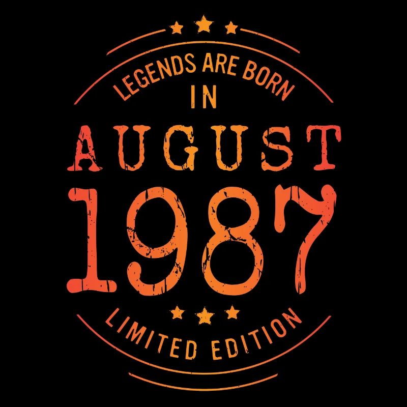 Anniversaire Août 1987 Edition Limitée Millésime