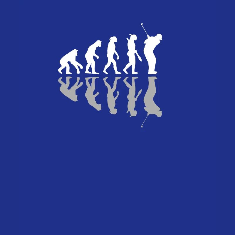 Golfing Human Evolution Golfer Humor Golf Playera