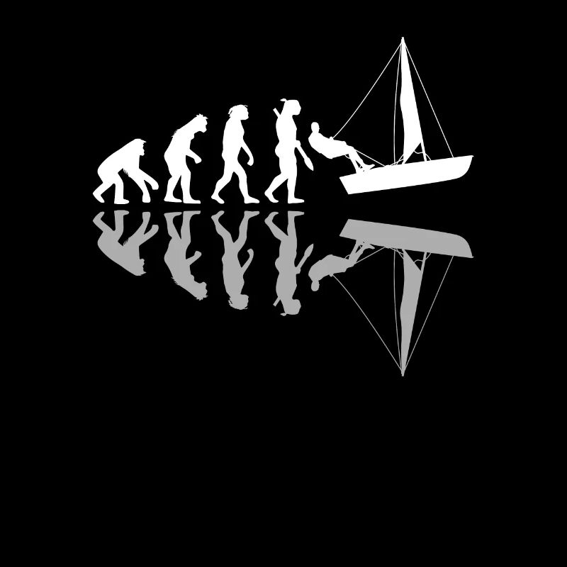 Voile Human Evolution Voilier Sailor Sail