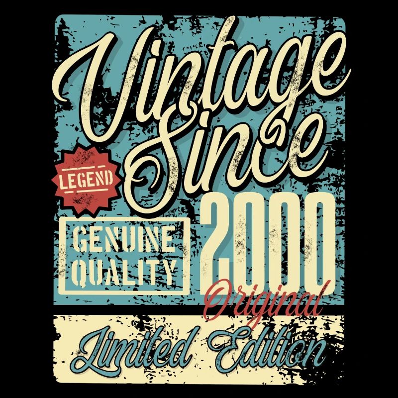 2000 birthday vintage vintage retro legend