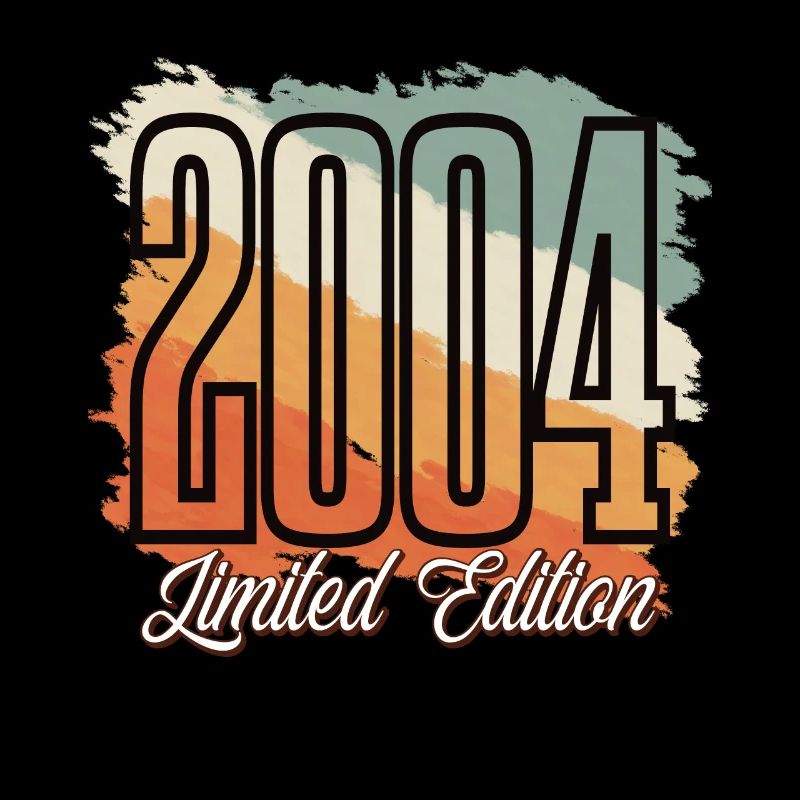 2004 Année de naissance Anniversaire Année de construction Vintage Rétro
