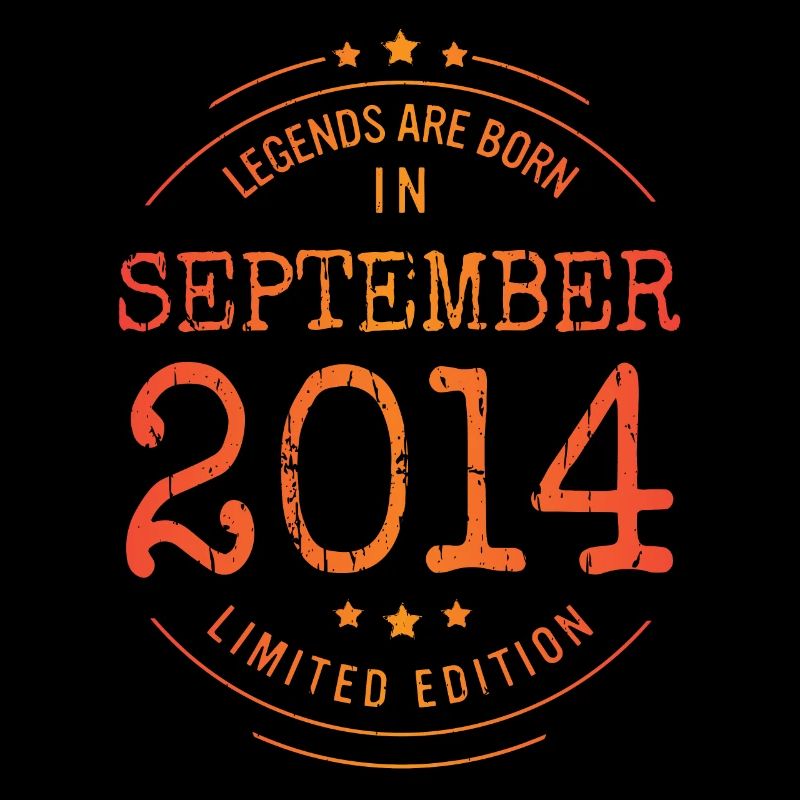 Birthday September 2014 Limited Edition Vintage
