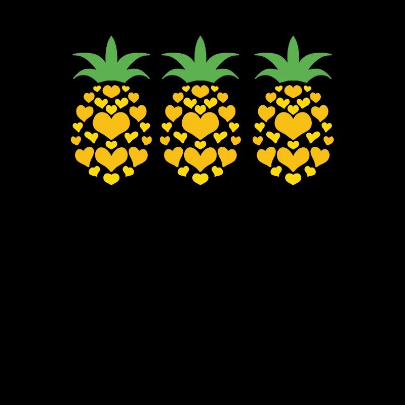 Pineapple Hearts Heart