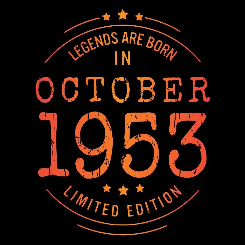 Anniversaire Octobre 1953 Edition Limitée Millésime