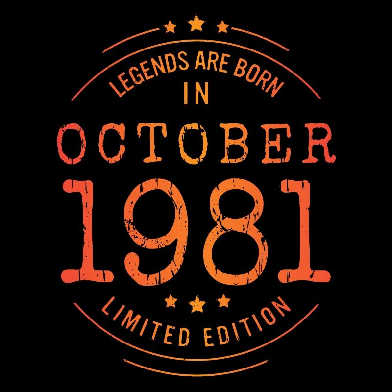 Anniversaire Octobre 1981 Edition Limitée Millésime