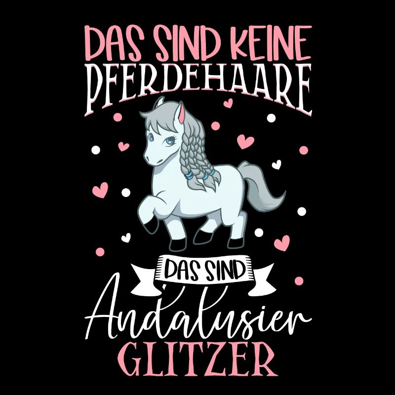 Andalusier Glitzer - Das sind keine Pferdehaare
